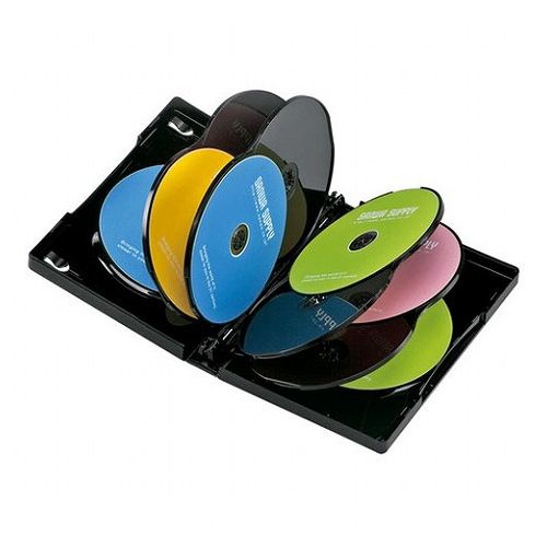 【5個セット 3枚&times;5 】 サンワサプライ DVDトールケース 10枚収納・3枚セット・ブラック DVD-TW10-03BKNX5(代引不可)【送料無料】｜リコメン堂ホームライフ館