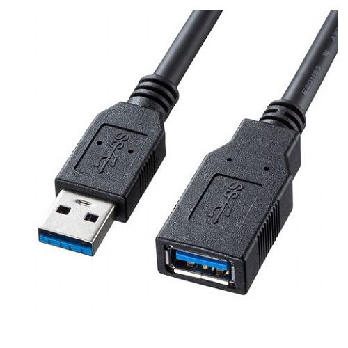 【5個セット】 サンワサプライ USB3.0延長ケーブル1m KU30-EN10KX5(代引不可)【送料無料】