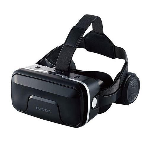 エレコム ヘッドホン一体型VRゴーグル VRG-EH03BK(代引不可)【送料無料】 4,990円