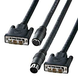 DVI工事配線ケーブル(シングルリンク)KC-DVI-K100 サンワサプライ(代引き不可)【送料無料】|リコメン堂ホームライフ館