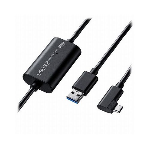 サンワサプライ USB3.2 A-TypeCロングケーブル(5m・VRヘッドセット対応) KB-USB-RLC305(代引不可)【送料無料】