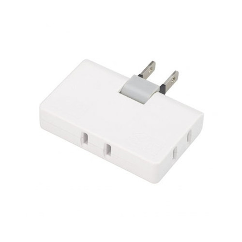 【20個セット】 YAZAWA コーナータップ3個口ホワイト Y02ELPC300WHX20(代引不可)【送料無料】