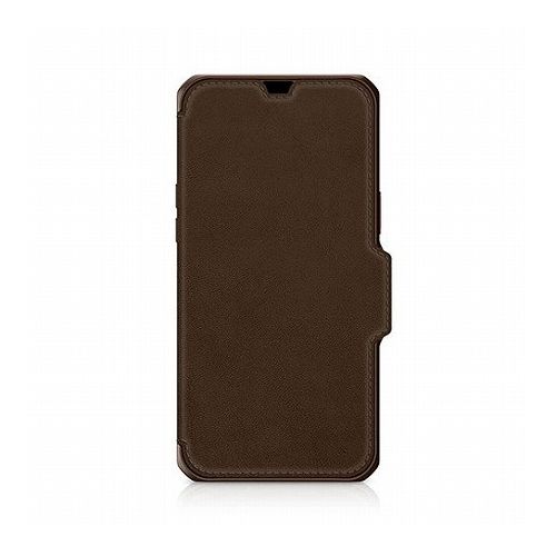 ITSKINS Hybrid Folio Leather for iPhone 13 [Brown with real leather] AP2R-HYBRF-BNRL スマートフォン タブレット 携帯電話 iPhone iPhone13 13 Proケース(代引不可)【メール便配送】【送料無料】