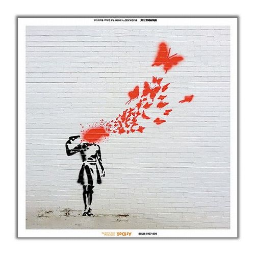 Digital Oasis Visual Sonic アートパネルBluetoothスピーカー Banksy [BDLD-1907-009] BDLD-1907-009 家電 オーディオ関連 スピーカー(代引不可)【送料無料】 26,871円