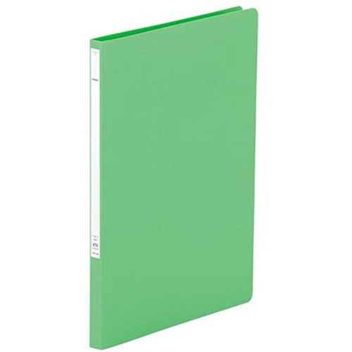 【10個セット】 LIHIT LAB. パンチレスファイルZ式 A4S 5黄緑 F-347-5-YGX10 雑貨(代引不可)【送料無料】