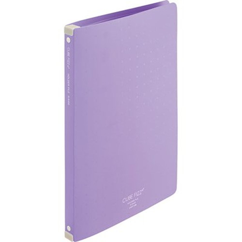 【5個セット】 LIHIT LAB. CUBE FIZZ ホルダーファイル ワイヤ式 パープル N-6400-10-PUX5 雑貨(代引不可)【送料無料】 4,376円