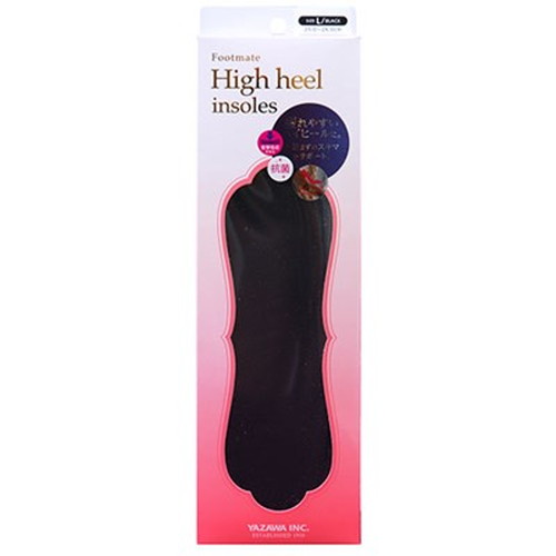 【5セット】 矢澤 Footmate ハイヒールインソール ブラック L 25.0~26.0cm footmate30344X5 雑貨(代引不可)【送料無料】