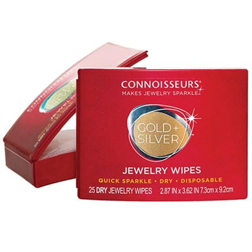【3セット】 松田商会 Connoisseurs コニシュアーズ ジュエリーワイプス 25枚入り MATSUDA01127X3 雑貨(代引不可)【送料無料】