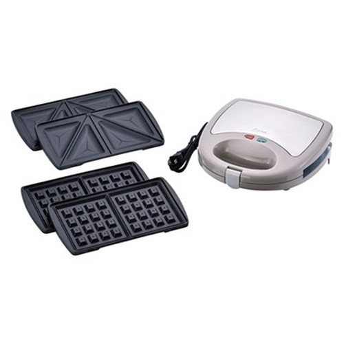 ラノー 着脱式ホットサンドメーカーW 2枚組 22440609 キッチン家電(代引不可)【送料無料】