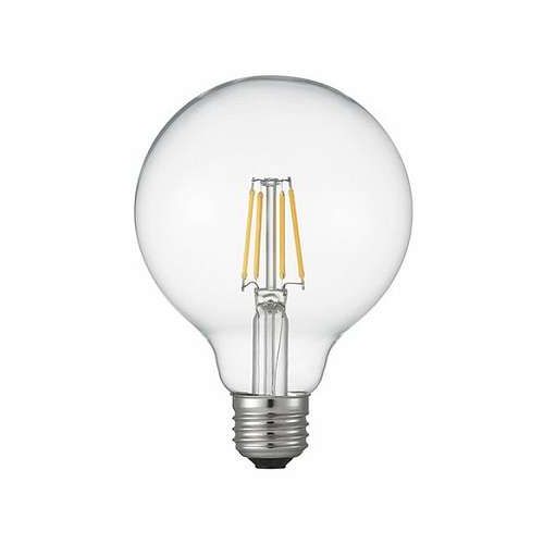 【10個書き割り】 YAZAWA 繊維LED 40W G95 どんぶり鉢形 E26 CL LDG5LG95CX10【貨物輸送無料】