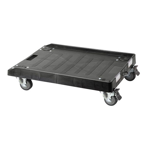 サンワサプライ 樹脂製ドーリー 75リットルオリコン仕様 ブラック CART-FA1175BK(代引不可)【送料無料】|リコメン堂ホームライフ館