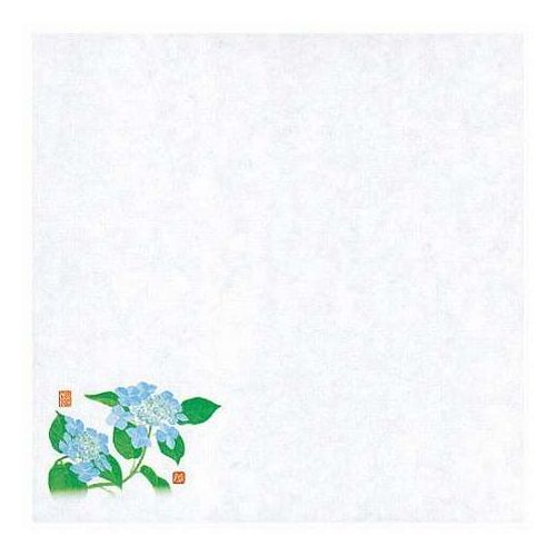 【100枚入×5セット】 ヤマコー 用美 業務用 四季耐油天紙 (小) 紫陽花 yamaco65480X5(代引不可)【送料無料】