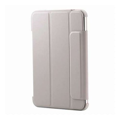 エレコム iPad mini(A17 Pro) フラップケース 薄型軽量 カラーエッジ 背面クリア グレージュ TB-A25SWVFCGB(代引不可)【送料無料】