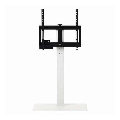 深井無線 24~50v型対応 壁寄せTVスタンド フラットベースタイプ 自立式 24~50vインチテレビに対応 ホワイト STM2450W(代引不可)【送料無料】