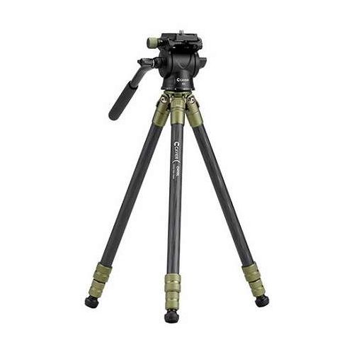 CAYER カイヤー コンパクトカーボン三脚 CH10LS1 3段 脚径16mm グリーン VCAYER-CH10LS1GN(代引不可)【送料無料】|リコメン堂ホームライフ館