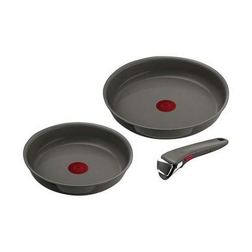 ティファール インジニオ・ネオ IHセラミックグライド アースグレー セット3 【セラミックコーティングで滑らかさとこびりつきにくさを実現】 1129-019(代引不可)【送料無料】