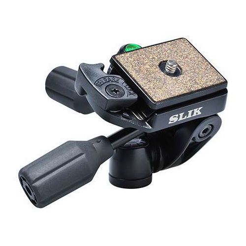 スリック SLIK SH-704E BK N 小型の2ハンドル3ウェイ雲台 SH-704E-BK-N(代引不可)【送料無料】 8,513円