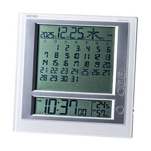 セイコー デジタル電波時計 【約25×170×170mm】 22621104(代引不可)【送料無料】|リコメン堂ホームライフ館