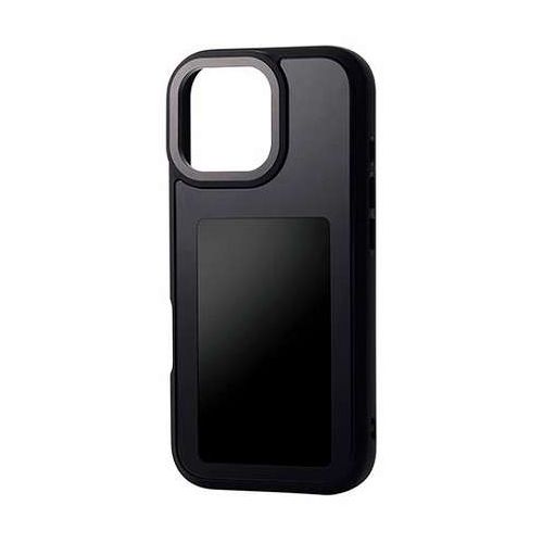 エレコム iPhone 17 陰電子調査報告見せびらかす 変わり種容れもの PM-A25AEINK01BK【貨物輸送無料】