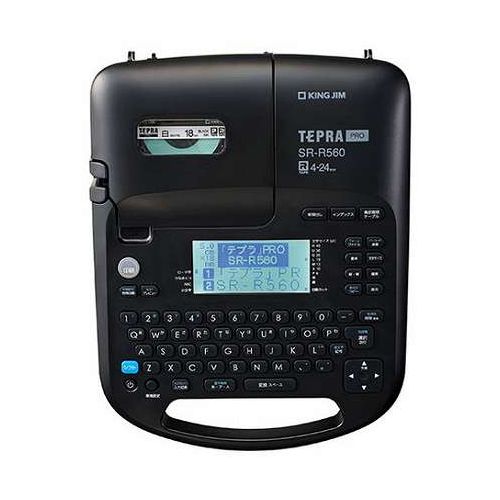 KING JIM 付け札点火装置 テプラ PRO 流ちょうな文字記号インプットでやり方能率化 組み上げる土木や診療思わしい言葉づかいを積み上げる 黒いこと SR-R560【貨物輸送無料】