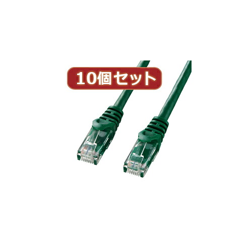 【10個セット】サンワサプライ カテゴリ6UTPLANケーブル LA-Y6-03GX10(代引不可)【送料無料】