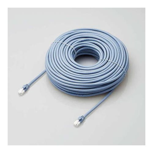 elecom エレコム ローカルエリアネットワーク有線テレビ/CAT6A相応う/EU RoHS申し付ける判定基準/爪折れ押しとどめる/飾り気の無い包み遣りかた/40m/ヨリ線/青み LD-GPAT/BU40/RS(代引不可)【貨物輸送無料】