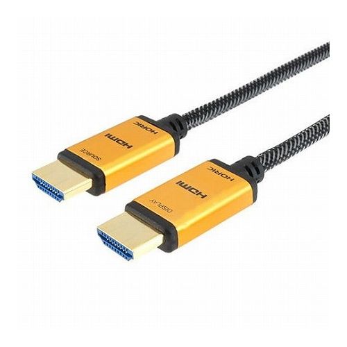 ホーリック 光ファイバー HDMIケーブル 20m メッシュタイプ ゴールド HH200-539GM(代引不可)【送料無料】