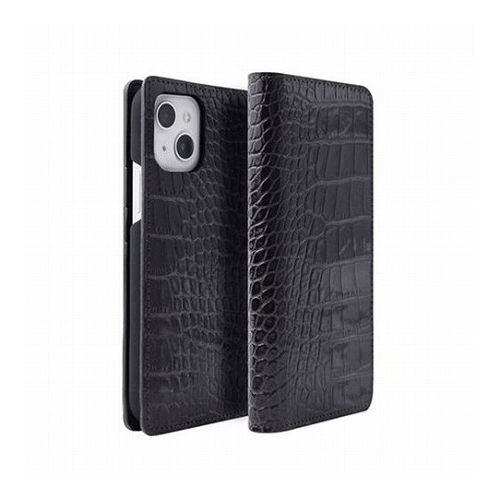 abbi SIGNATURE LIPARI イタリアンレザーダイアリーケース for iPhone 13 ブラック ABS21800i13BK(代引不可)【送料無料】｜リコメン堂ホームライフ館