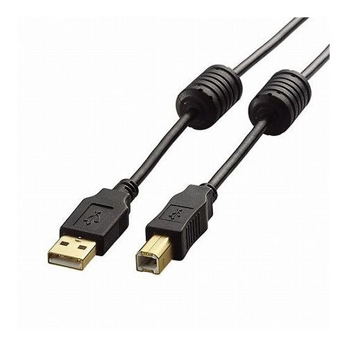 5個セットエレコム AVケーブル/TV-HDD用/A-Bケーブル/USB2.0/2.0m DH-AB2F20BKX5(代引不可)【送料無料】
