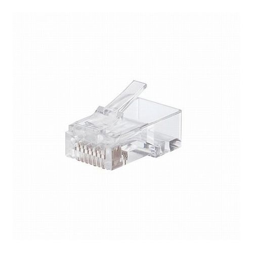 5個セットエレコム RJ45コネクタ/CAT6・CAT6A対応/単線・ヨリ線対応/100個入り LD-6RJ45T100X5(代引不可)【送料無料】｜リコメン堂ホームライフ館