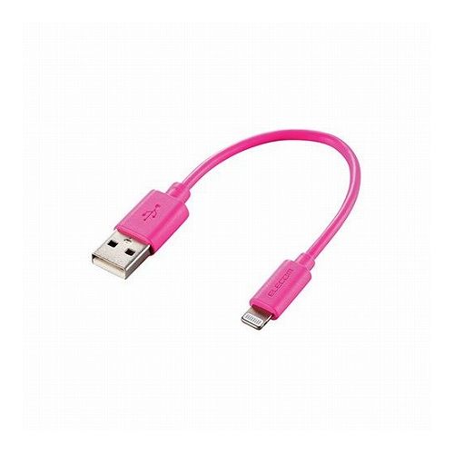 5個セットエレコム Lightning有線テレビ/判定基準/0.1m/サクラ色 MPA-UAL01PNX5(代引不可)【貨物輸送無料】