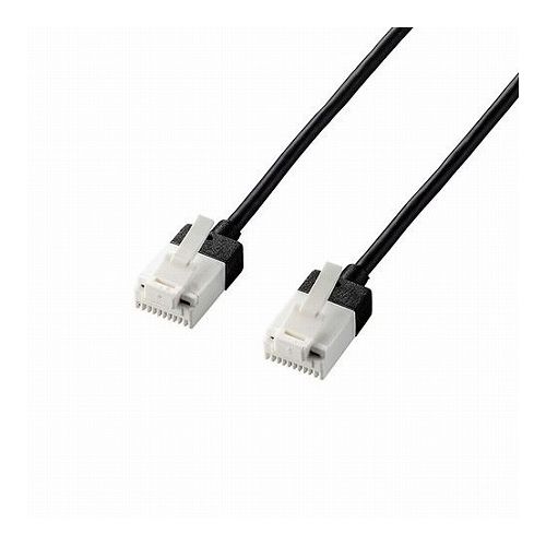 5個セットエレコム LANケーブル/CAT6A/スーパースリム/爪折れ防止/3.0m/ブラック LD-GPASST/BK30X5(代引不可)【送料無料】