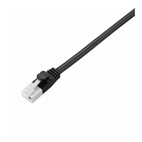 5個セットエレコム EU RoHS指令準拠 CAT5E対応 爪折れ防止 LANケーブル 10m/簡易パッケージ仕様ブラック LD-CTT/BK10/RSX5(代引不可)【送料無料】