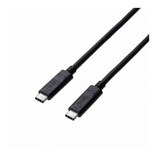5個セットエレコム USB3.1ケーブル/Gen2/C-Cタイプ/認証品/PD対応/5A出力/0.5m/ブラック USB3-CC5P05NBKX5(代引不可)【送料無料】