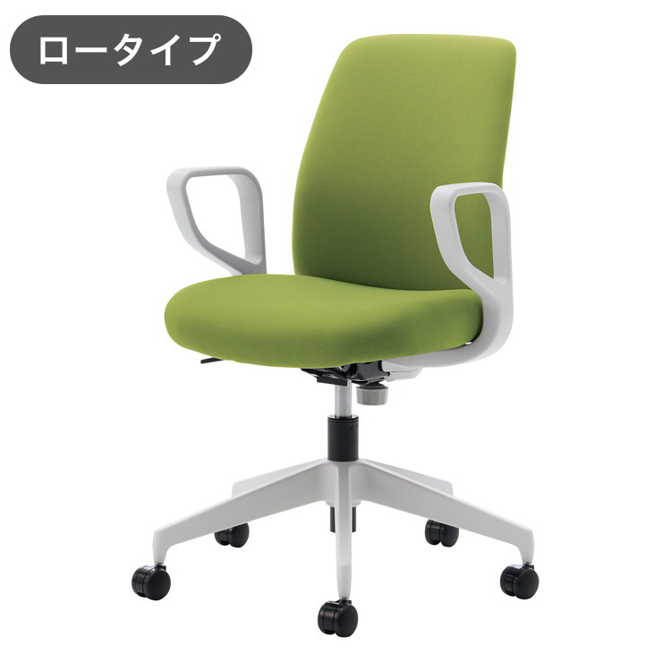 コクヨ オフィスチェア オプティ ロー E1 肘付 C02-W152CU-E1Q4Q42 ライトオリーブ 椅子 リモートワーク 在宅 仕事 勉強 快適 おしゃれ パソコンチェア デスクチェア 会社(代引不可)【送料無料】｜リコメン堂ホームライフ館