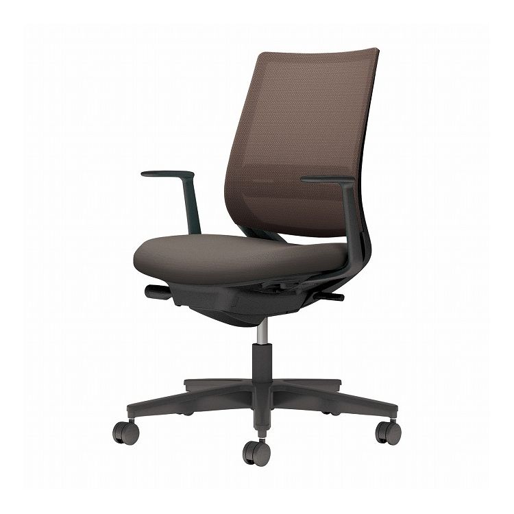 【メーカー直送】 コクヨ オフィスチェア 椅子 イス チェア ミトラ2 L型肘 ランバー付 ブラック ダークグレージュ C04-B192MW-BKM6M62 (代引不可)【送料無料】｜リコメン堂ホームライフ館