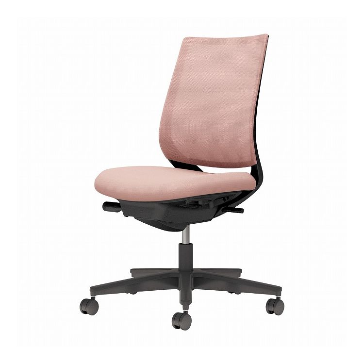 【メーカー直送】 コクヨ オフィスチェア 椅子 イス チェア ミトラ2 肘無 ブラック アッシュピンク(代引不可)【送料無料】|リコメン堂ホームライフ館