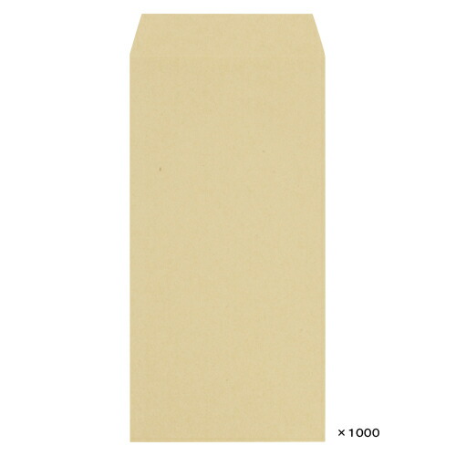 寿堂紙製品工業 長3OKクラフト封筒 70g 〒枠無 1000枚入 1 箱 08409 文房具 オフィス 用品【送料無料】