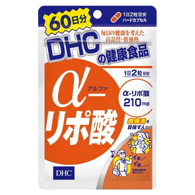 市場 DHC α-リポ酸60日 120粒 日本製 サプリメント