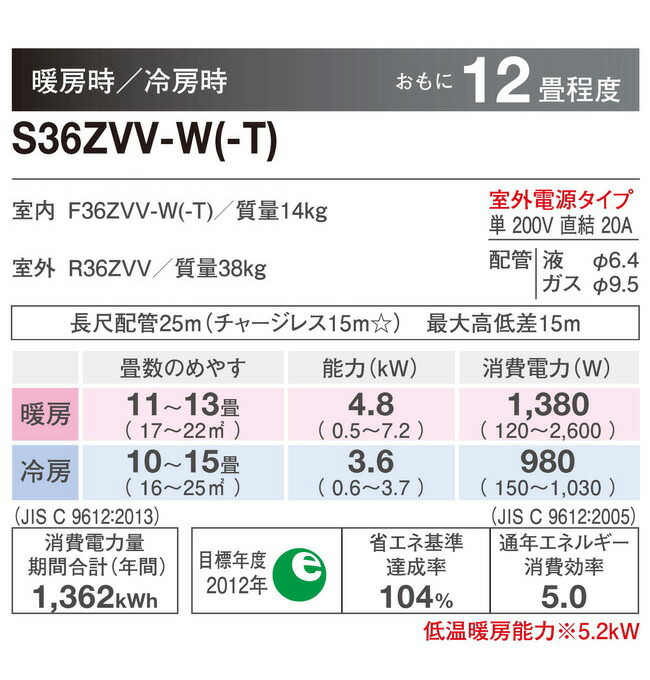 メーカー直送 ダイキンS50RVV-Tブラウン 床置形Vシリーズ ハウジングおもに16畳用 室外電源 単相200V 【正規逆輸入品】