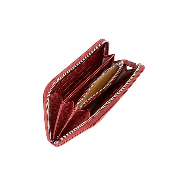 Bvlgari (ブルガリ) 37340 GRAIN/RUBY 長財布 Bvlgari (ブルガリ) 37340 GRAIN/RUBY 長財布