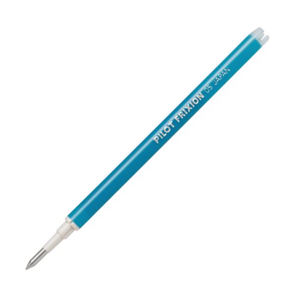 （まとめ） パイロットゲルインキボールペン フリクションボール用替芯 0.5mm ターコイズ LFBKRF12EF-TQ 1セット（10本） 【×5セット】