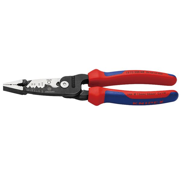 KNIPEX クニペックス ワイヤーストリッパー コンフォート メトリック サイズ200×52×21mm パック入 1372-200MESB