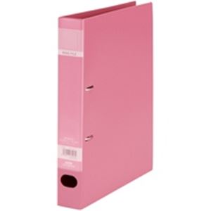 セキセイ ロックリングファイルF-532 A4S 43mm桃10冊 (代引不可)