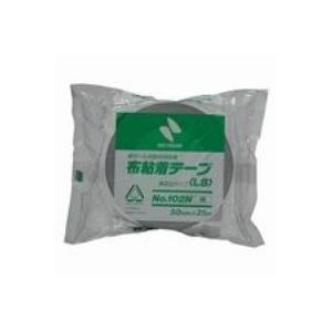 （まとめ）ニチバン カラー布テープ 102N-50 50mm×25m 銀【×10セット】 (代引不可)