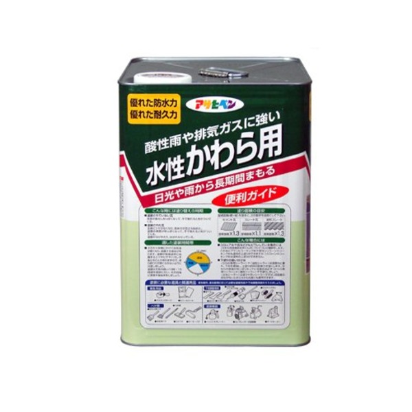 水性かわら用 マルーン 14L【代引不可】|リコメン堂ホームライフ館