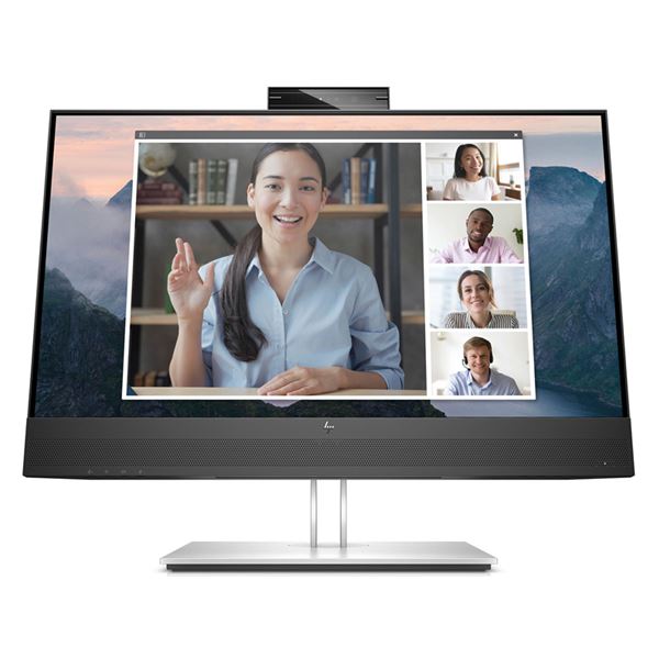 HP E24mvG4 23.8inビデオ会議用IPSモニター(23.8型/1920×1080/VGAHDMI DisplayPort/ブラック/スピーカー:あり/3年間保証(3年間オンサイト翌営業日対応 3年間パーツ保証)) 169L0AA#ABJ 37,109円