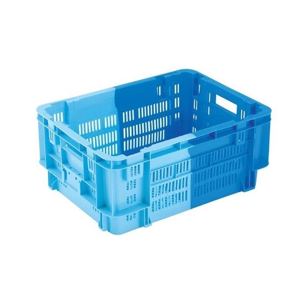 【5個セット】 業務用コンテナボックス/食品用コンテナー 【NF-M50】 ダークブルー/ブルー 材質:PP (代引不可)|リコメン堂ホームライフ館