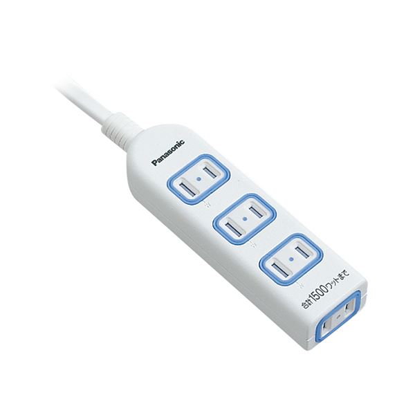 (まとめ) パナソニック ザ・タップX 2P・4個口 ホワイト 3.0m WHA2534WKP(1個) 【&times;4セット】｜リコメン堂ホームライフ館
