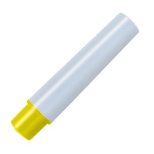 (まとめ) ゼブラ 油性マーカー マッキーケア極細 つめ替え用インクカートリッジ 黄 RYYTS5-Y 1パック(2本) 【×50セット】